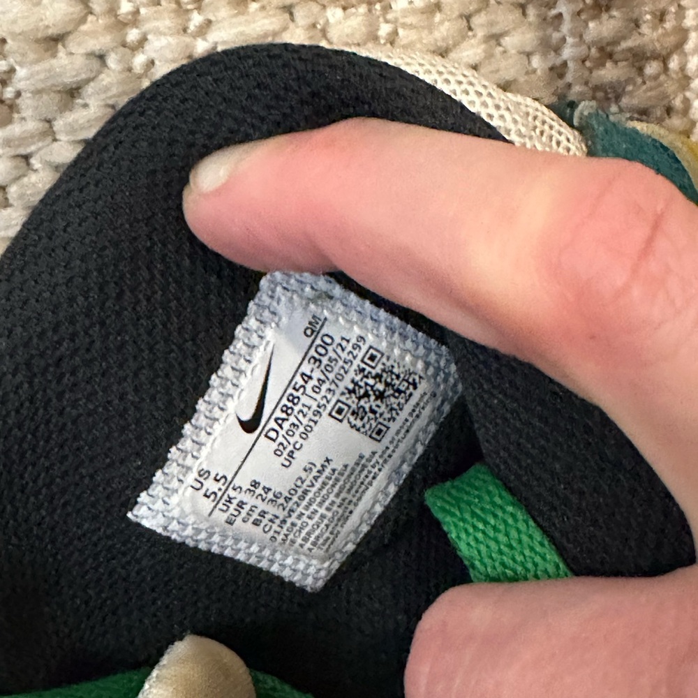 Nike Zoom Blazer Mid Premium Sb Mosaic Pack - Aloe Verde - Picture 4 of 5